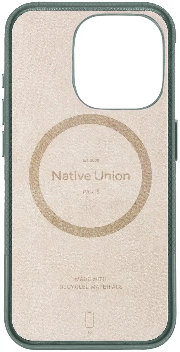 Native Union Beschermhoes iPhone 16 Classic MagSafe Groen
