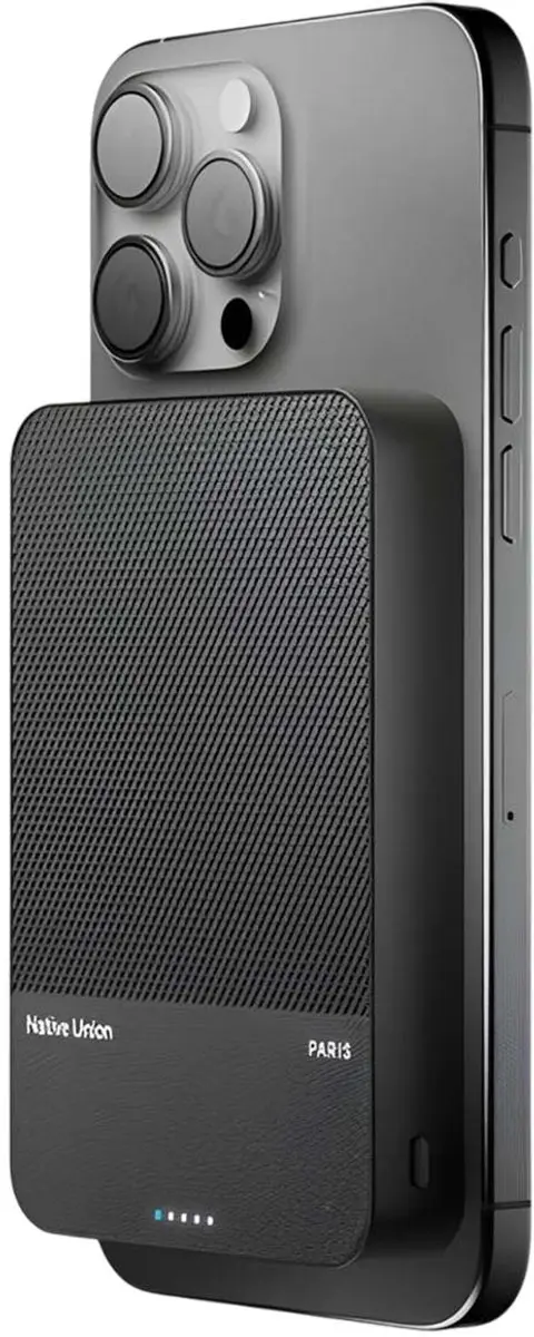 Native Union (Re)Classic Power Bank 10000mAh - MagSafe - 15W - Zwart