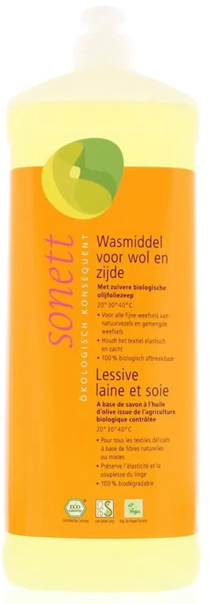 Sonett Wasmiddel Wol & Zijde 1L