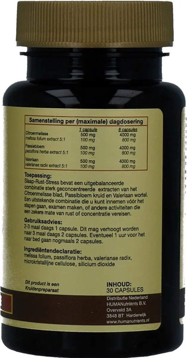 Artelle Slaap Rust Stress Capsules 30 stuks
