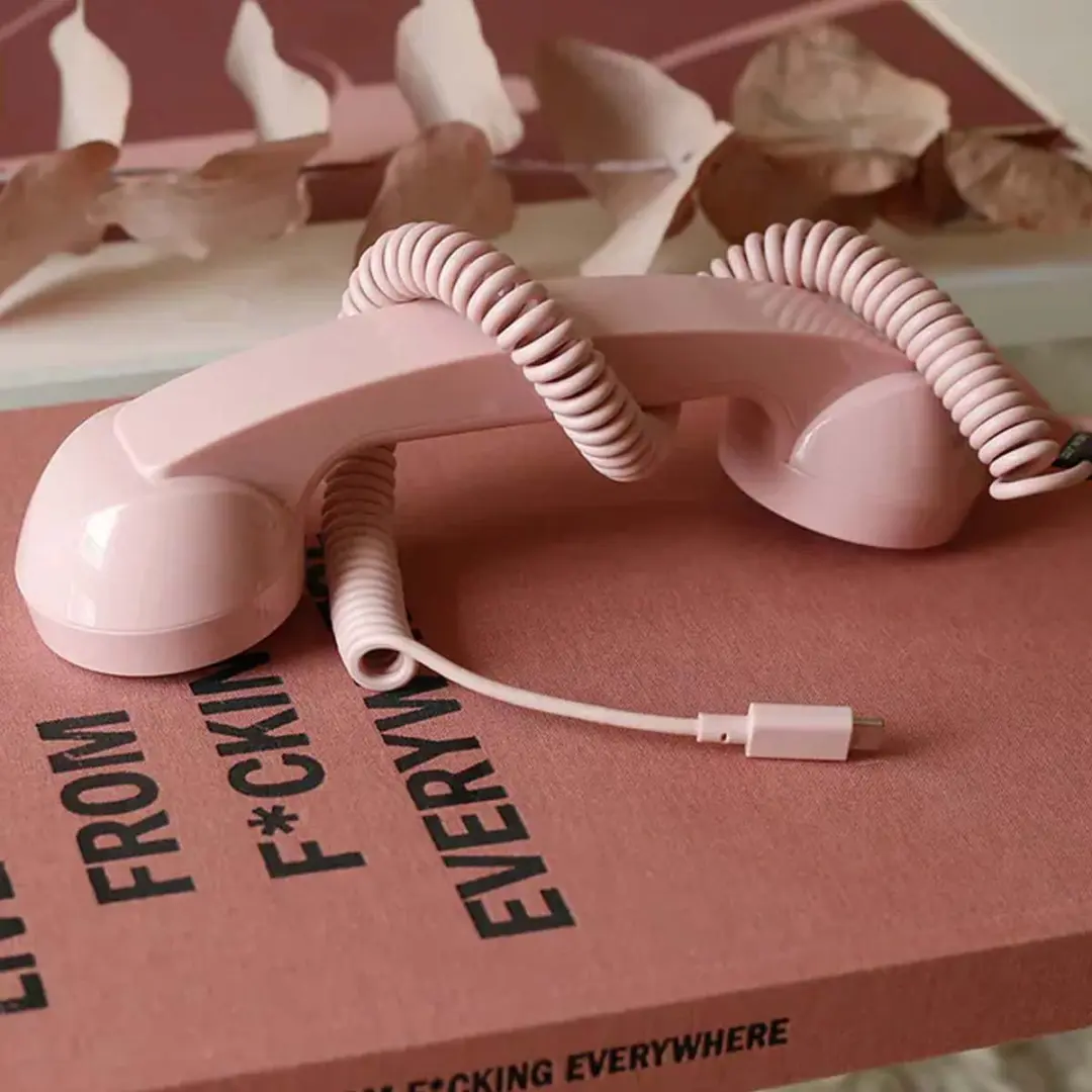 Native Union Pop Phone Candy USB-C - Retro Telefoonhoorn
