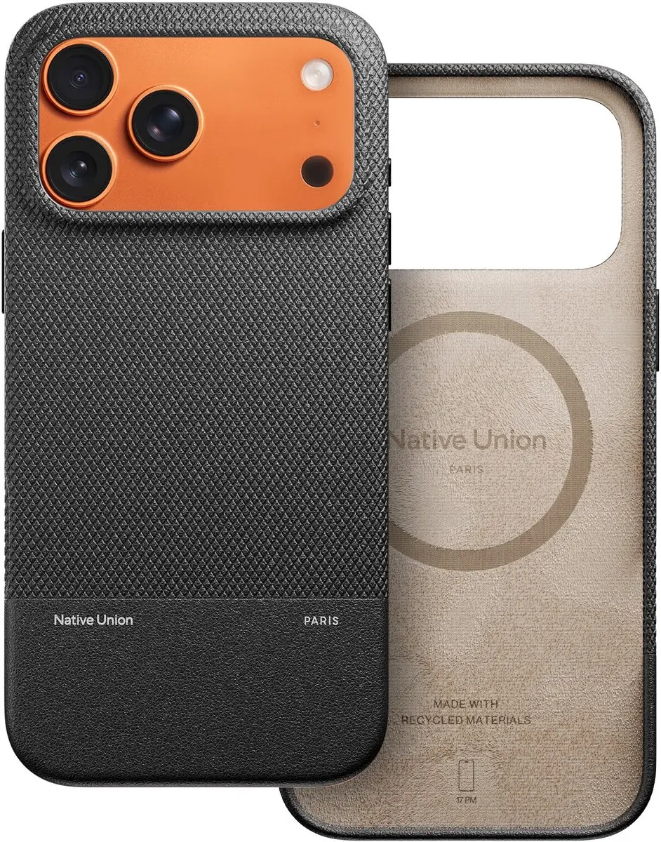 Native Union ReClassic Case iPhone 17 Pro Max - Zwart
