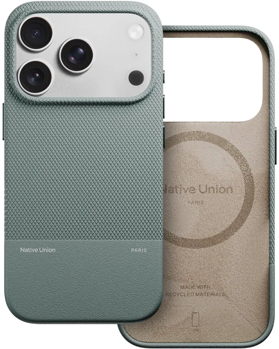 Native Union ReClassic Case iPhone 17 Pro - Slate Green