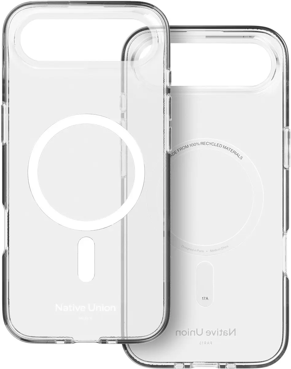 Native Union (Re)Clear Case iPhone 17 Air - Transparant RECLE-TRA-NP25A
