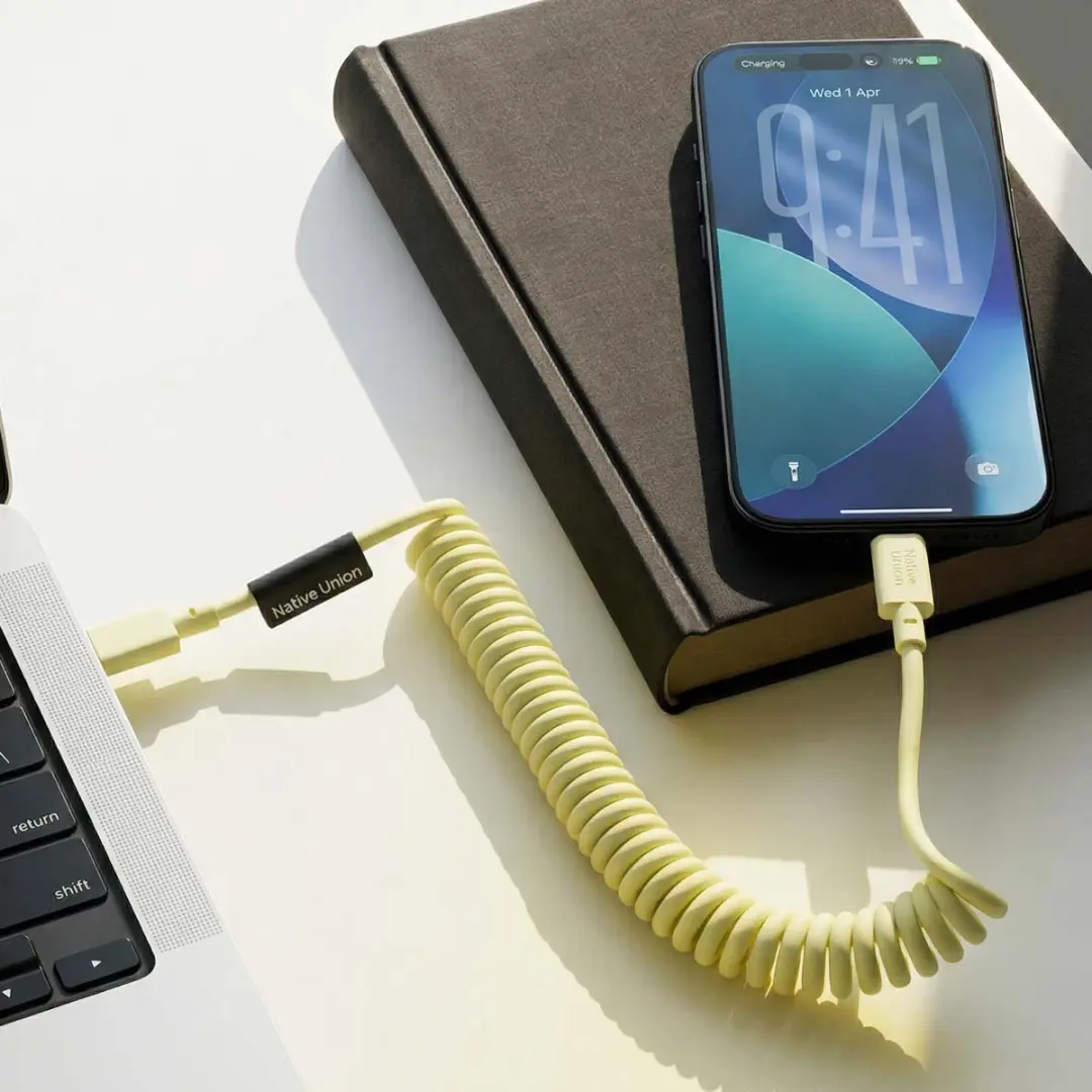 Native Union Pop Cable USB-C 2.4M 60W - Lemon