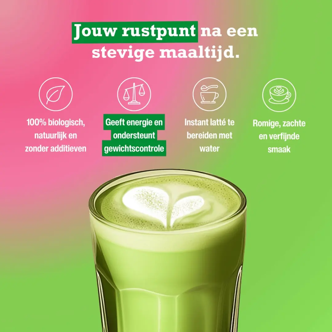 Purasana Biologische Matcha Latte Poeder 100g
