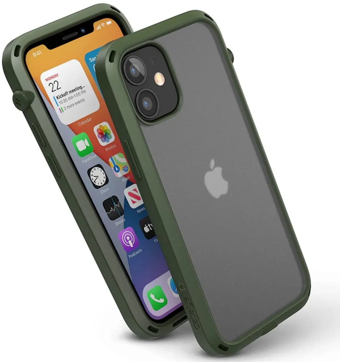 Catalyst Influence Hoesje iPhone 12 Legergroen