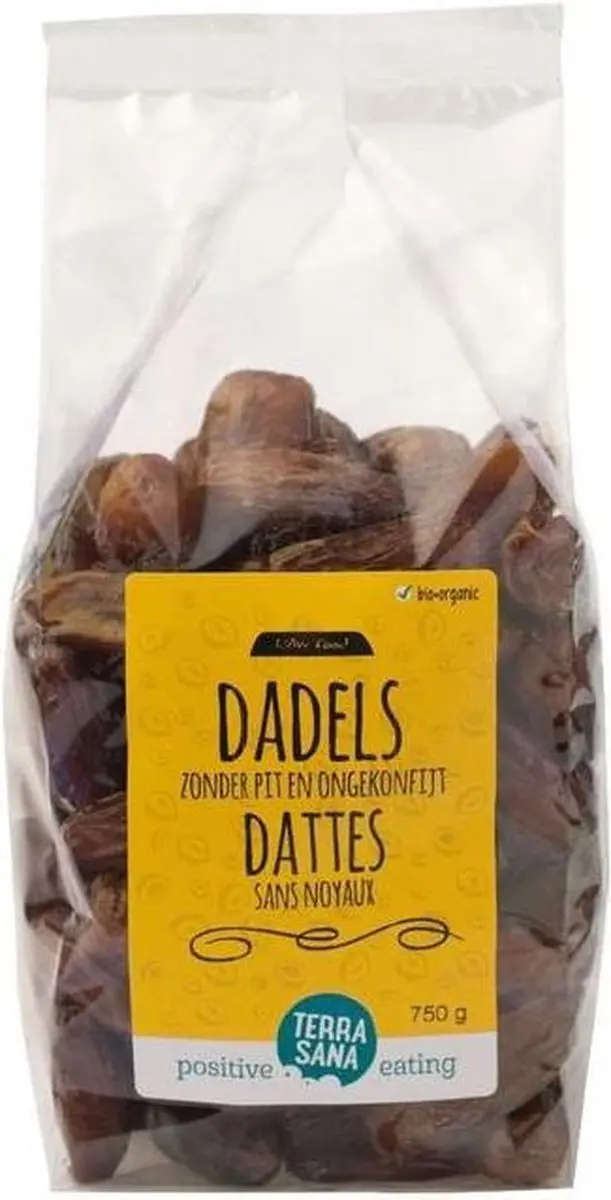Terrasana Raw Dadels zonder pit 750g