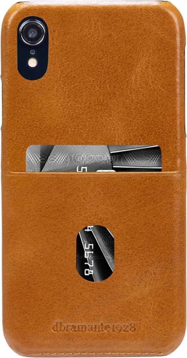 Dbramante Tune CC Back Case Tan for iPhone XR