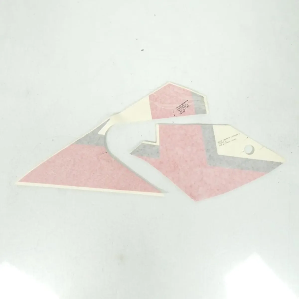 Peugeot 50 XR6 Stickers Set - Flank Links - 5 Stuks - Rood/Zwart