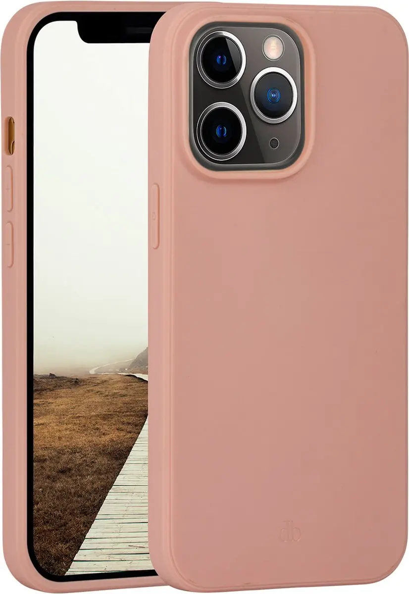 dbramante1928 Greenland GL67PISA1345 iPhone 13 Pro Max Hoesje - Pink Sand