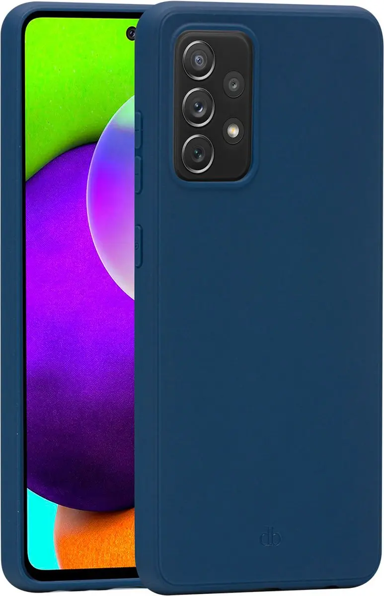 dbramante1928 Siliconen Hoesje Samsung Galaxy A52 - Blauw GL52PABL1356