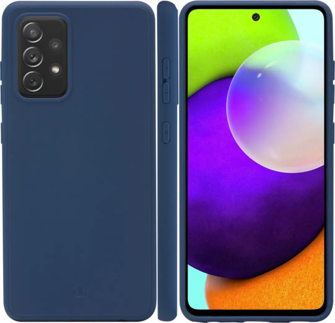 dbramante1928 Siliconen Hoesje Samsung Galaxy A52 - Blauw GL52PABL1356