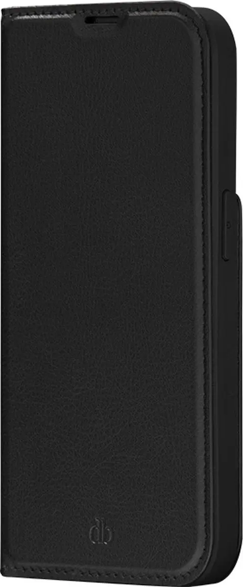 dbramante1928 iPhone 13 Pro Hoesje - Effen Zwart - 2 Pasjes