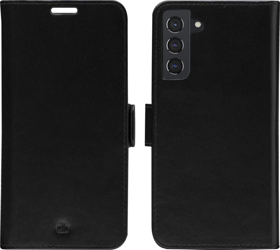 dbramante1928 Bookcase Hoesje Samsung Galaxy S22+ - 4 Stuks - Zwart