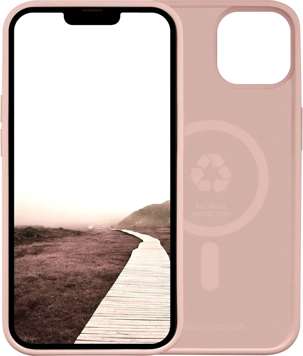 dbramante1928 Monaco MagSafe Hoesje iPhone 14 - pink sand