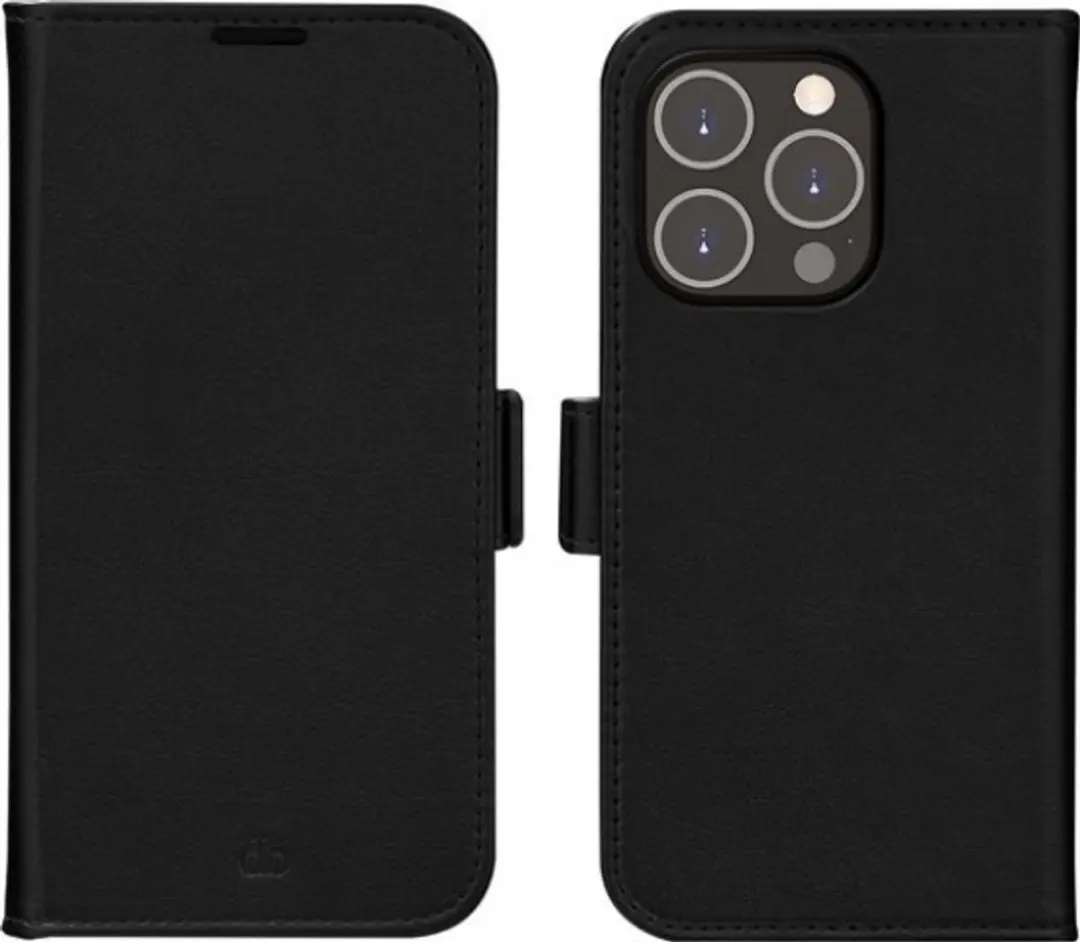 dbramante1928 Stockholm iPhone 14 Pro Hoes - Zwart ST61BL001659