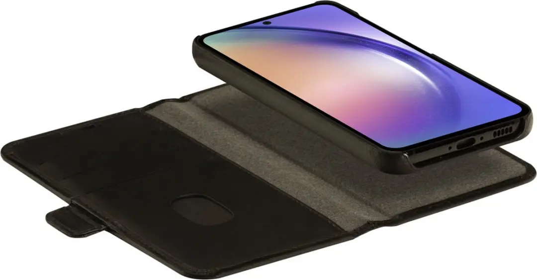 dbramante1928 Lynge Samsung Galaxy A54 Hoesje - 3 Stuks - Zwart