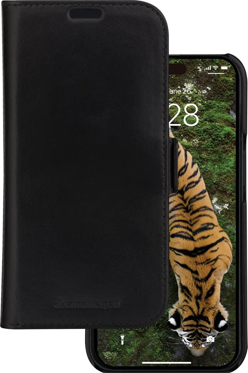 dbramante1928 iPhone 15 Plus Bookcase Hoesje LY67GTBL1836 - Zwart
