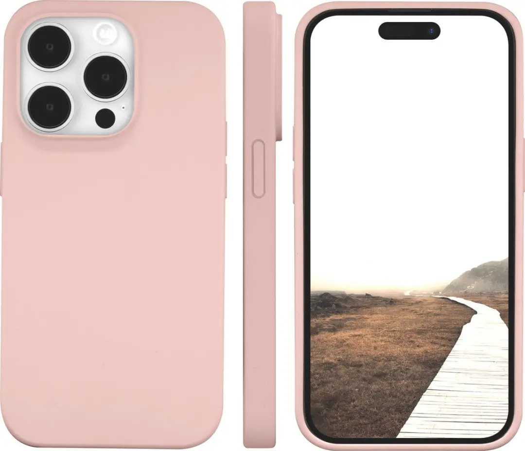 dbramante1928 Monaco MagSafe Hoesje iPhone 15 Pro - roze
