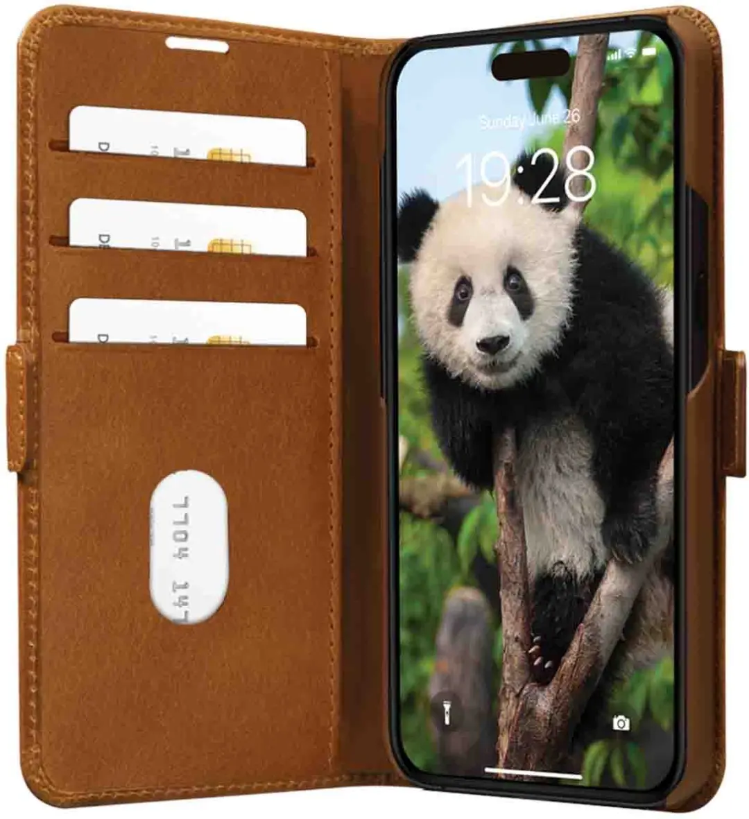 dbramante1928 Copenhagen Hoesje iPhone 15 Pro - 2 Stuks - Bruin