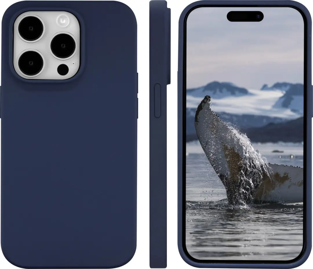 dbramante1928 Monaco Hoesje iPhone 15 Pro Max - Blauw - MO67PABL1877