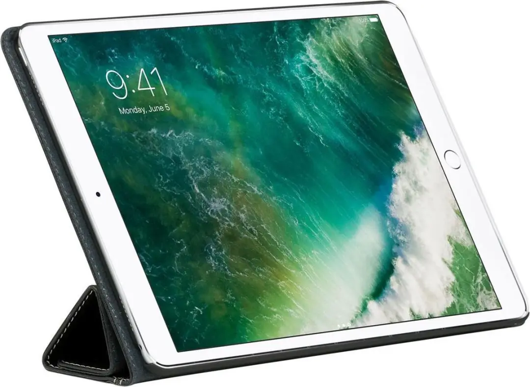 dbramante1928 Bookcase Hoesje iPad Air 3 10.5 - Effen Zwart