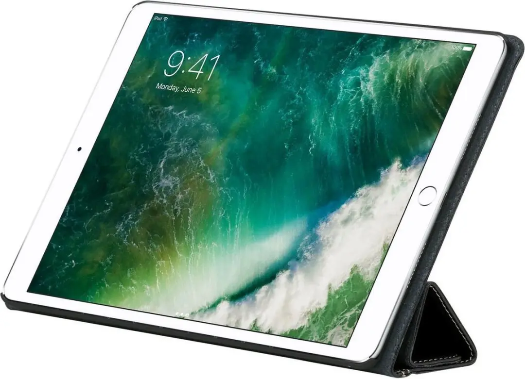 dbramante1928 Bookcase Hoesje iPad Air 3 10.5 - Effen Zwart