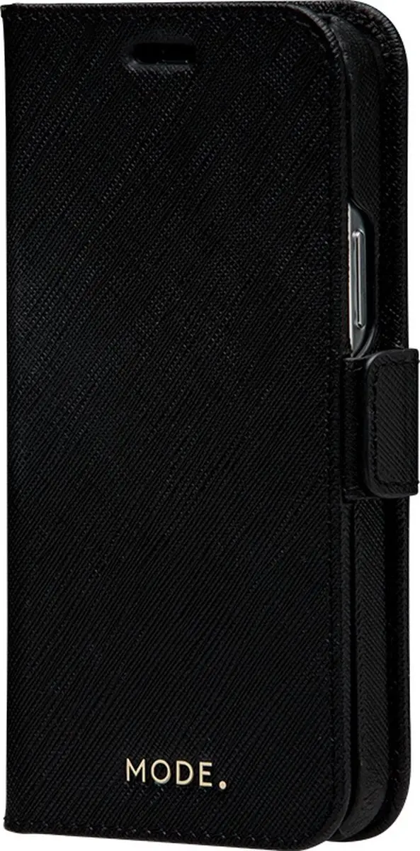 dbramante1928 iPhone 12 Mini Boekenkasthoesje - Effen Zwart