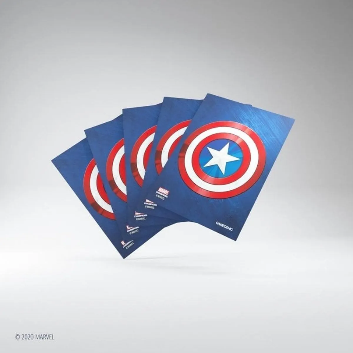 Marvel Champions Captain America Sleeves GGS10096ML - 51 Stuks