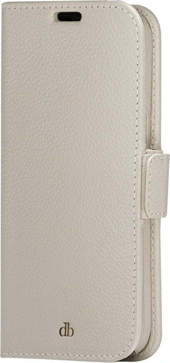 dbramante1928 iPhone 14 Plus Bookcase Hoesje - Effen Beige