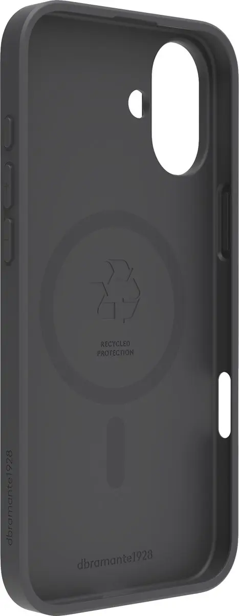 dbramante1928 Greenland Pro Mag iPhone 16 Plus Hoesje - Night Black