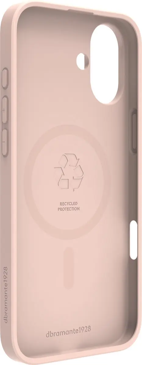 dbramante1928 Greenland Pro Mag iPhone 16 Plus Hoesje - GP67PISA6248 - Pink Sand