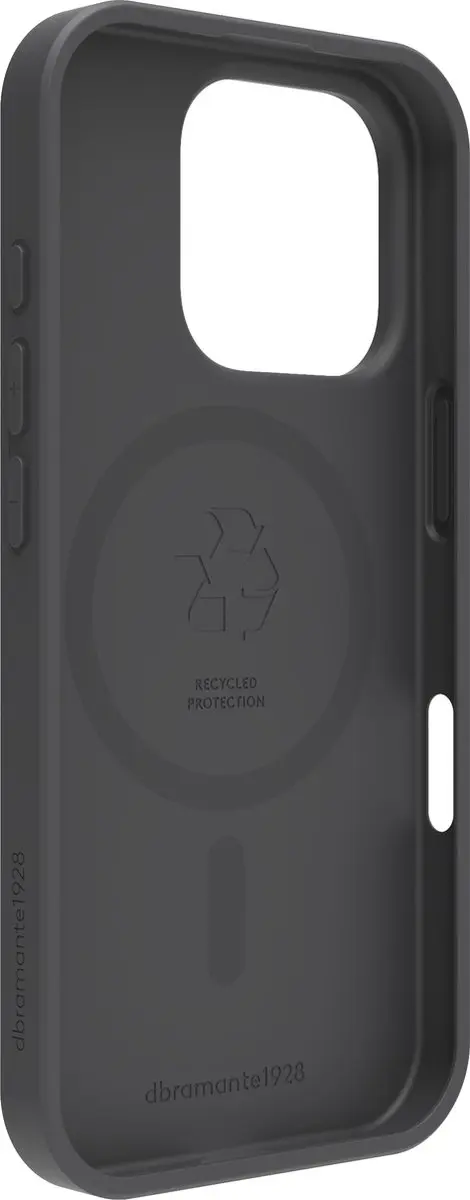 dbramante1928 Greenland Pro Mag iPhone 16 Pro Hoesje - GP61NIBL6250 - Night Black