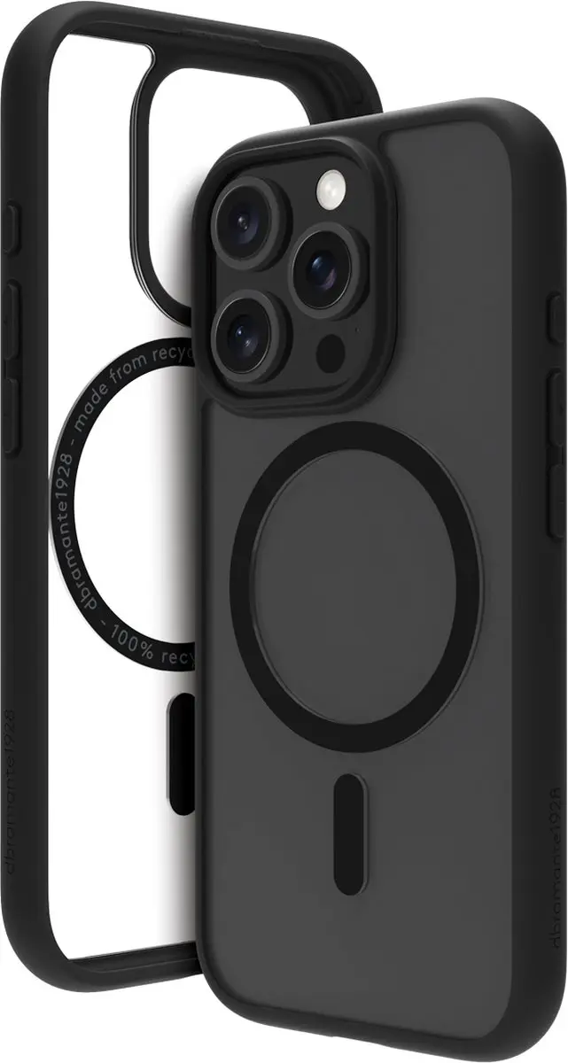 dbramante1928 Grenen iPhone 16 Pro Hoesje GN61BL006263 - Zwart