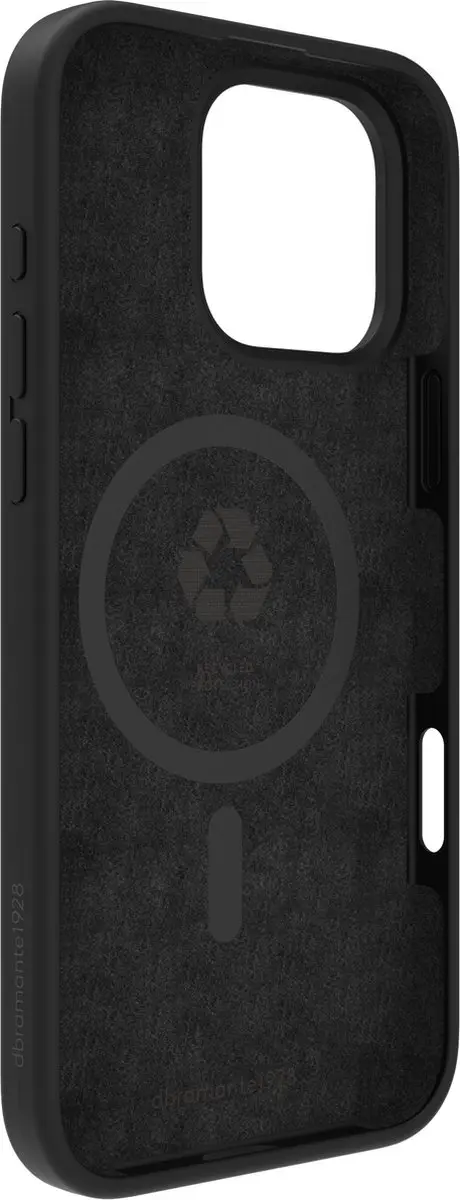 dbramante1928 Monaco Mag Hoesje iPhone 16 Pro Max - Night Black - MO67NIBL6321