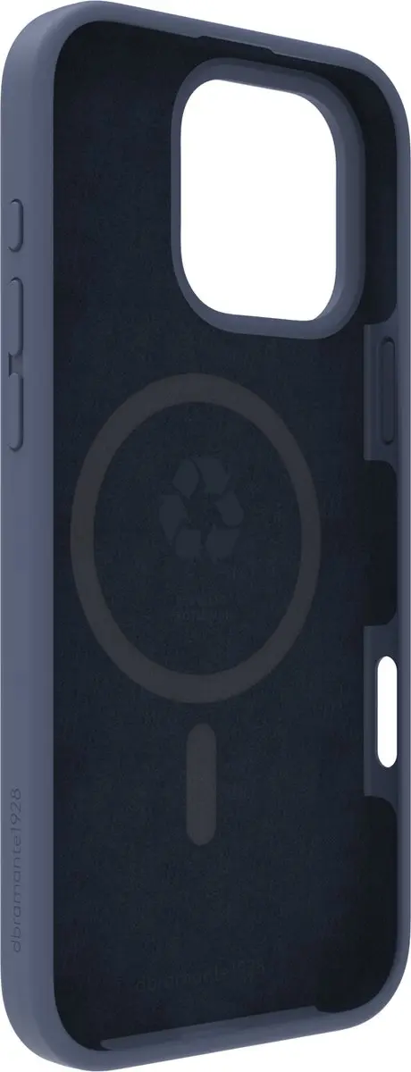 dbramante1928 Monaco Mag Hoesje iPhone 16 Pro Max - Pacific Blue - MO67PABL6322
