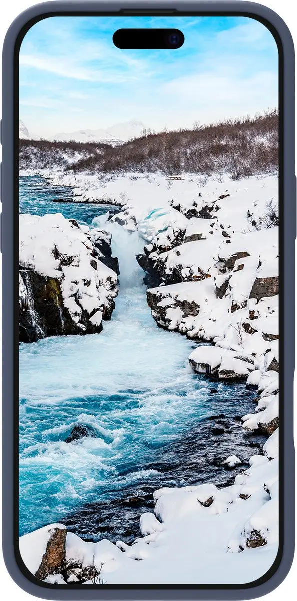 dbramante1928 Monaco Mag Hoesje iPhone 16 Pro Max - Pacific Blue - MO67PABL6322