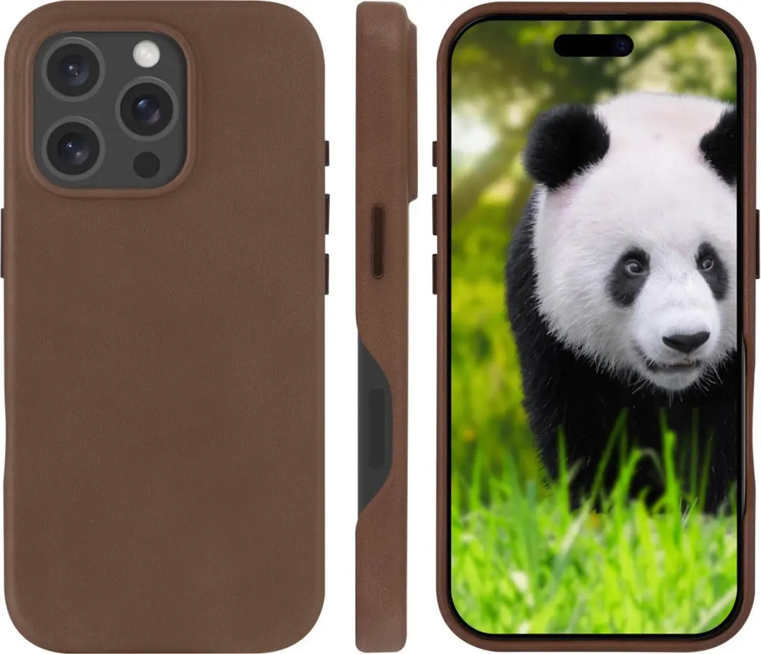 dbramante1928 Roskilde Backcover iPhone 16 Pro - Dark Tan - RO61GT006352