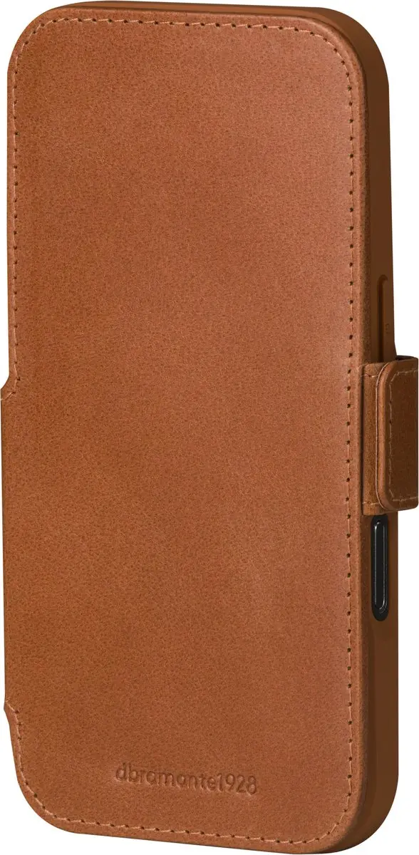 dbramante1928 Copenhagen Bookcase iPhone 17 Pro - 2 Stuks - Bruin