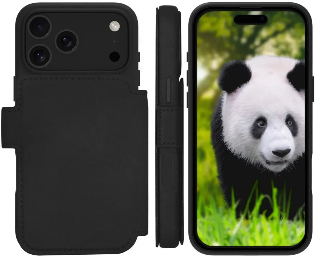 dbramante1928 Lynge Bookcase iPhone 17 Pro/Pro Max - MagSafe - LM69GTBL6627 - Zwart