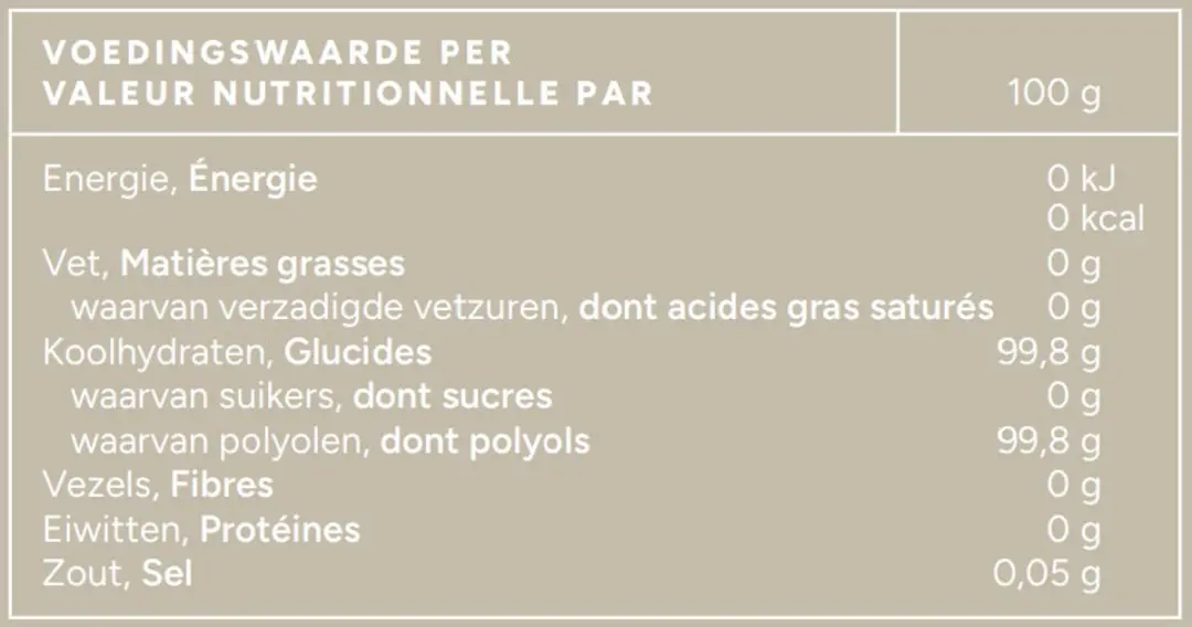 Mattisson HealthStyle Biologische Erythritol 400g