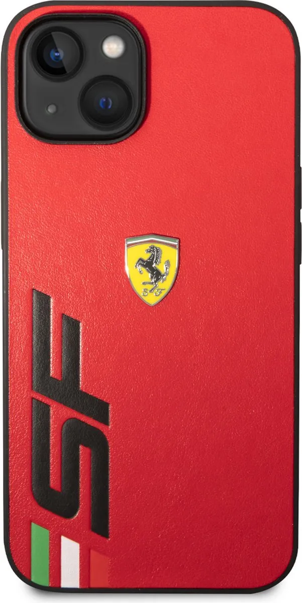 Ferrari iPhone 14 Plus Back Cover - Rood - 3666339062811