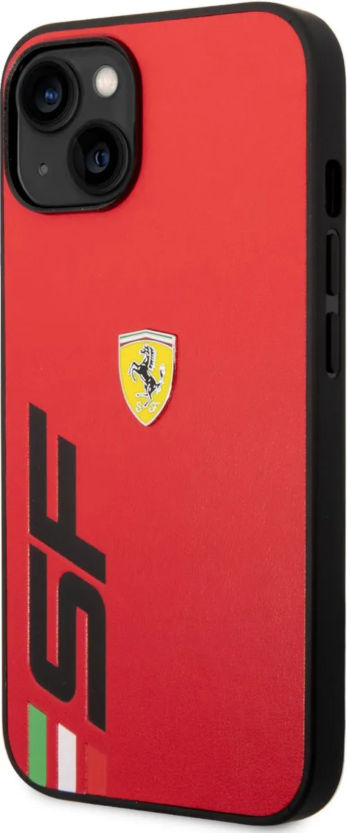 Ferrari iPhone 14 Plus Back Cover - Rood - 3666339062811