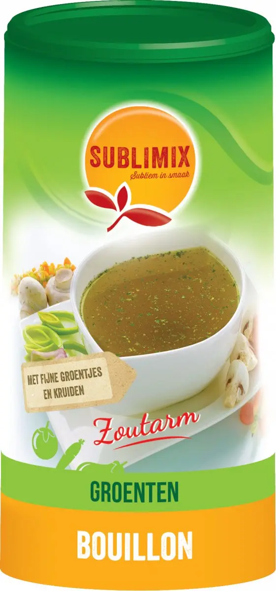 Sublimix Groentenbouillon Poeder 260g - afbeelding 5 van 6