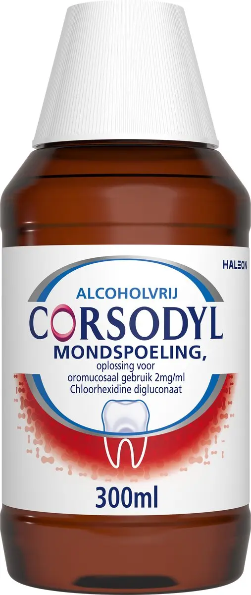 Corsodyl Mondspoeling 300ml - afbeelding 3 van 3