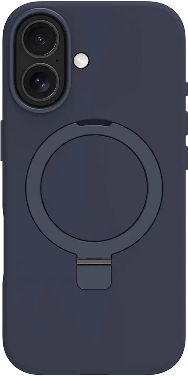 dbramante1928 Roskilde Kickstand MagSafe Hoesje iPhone 17 - Marineblauw