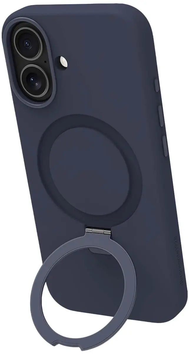 dbramante1928 Roskilde Kickstand MagSafe Hoesje iPhone 17 - Marineblauw