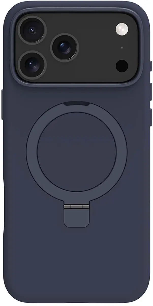 dbramante1928 Hoesje iPhone 17 Pro Max Roskilde Kickstand MagSafe - Marineblauw