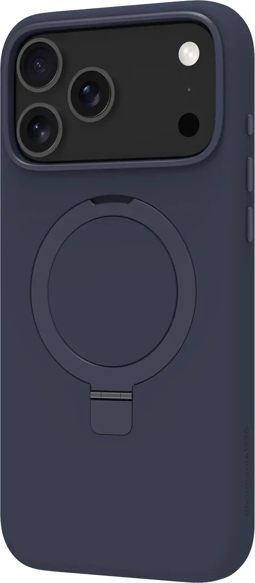 dbramante1928 Hoesje iPhone 17 Pro Max Roskilde Kickstand MagSafe - Marineblauw